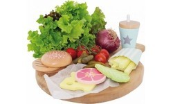 JaBaDaBaDo mediniai maisto rinkinys „Burger Meal“