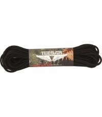 Paracordo virvė US Black, 15 m