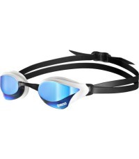 Очки для плавания Arena Cobra Core Swipe, зеркальные, сине-белые