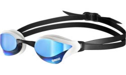 Очки для плавания Arena Cobra Core Swipe, зеркальные, сине-белые