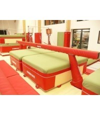 Gimnastikos sijos apsaugos danga GYMNOVA, raudona 2,5 m