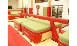 Защитное покрытие для гимнастического бруса GYMNOVA, красный 2,5м