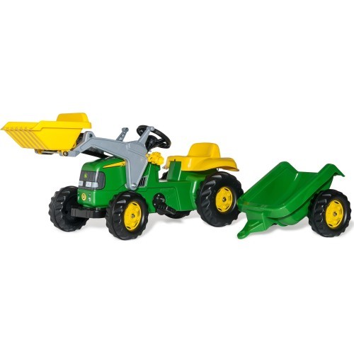 RollyKid John Deere pedalinis traktorius