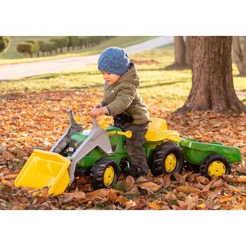 RollyKid John Deere pedalinis traktorius