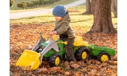 Педальный трактор RollyKid John Deere