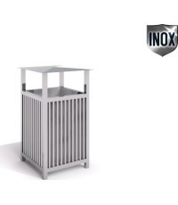 Stainless Steel Trash Bin Inter-Play 03