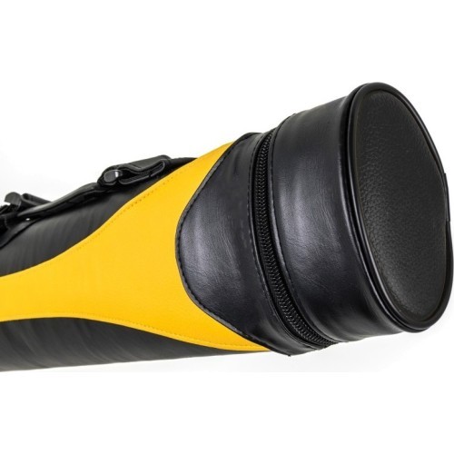 Billiard Cue Hard Case Style SY-1, yellow-black, 2/2, 85cm