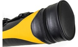 Kietas dėklas biliardo lazdoms Style SY-1, geltonai juodas, 2/2, 85 cm
