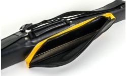 Kietas dėklas biliardo lazdoms Style SY-1, geltonai juodas, 2/2, 85 cm