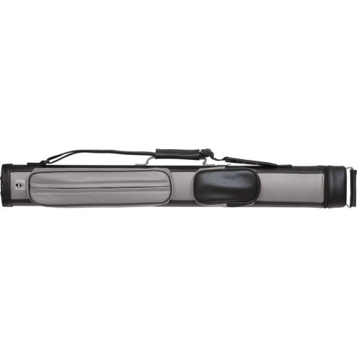 Billiard Cue Hard Case Royal III RO3-2, grey-black,for 2 Butts/2 shafts