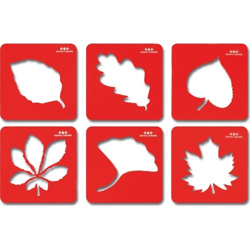 Leaves. Stencils
