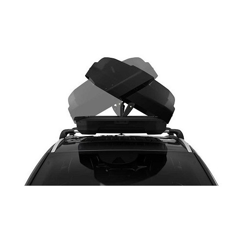 Stogo bagažinė Thule Force XT, Sport, juoda