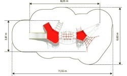 Playground Climbing Frame Inter-Play Andromeda 