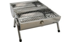 Походный угольный гриль Cattara Double 2x38 см