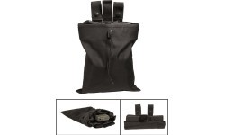 BLACK EMPTY SHELL POUCH