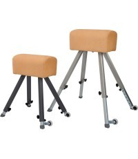 Vaulting Buck Coma-Sport GS-337 – Metal Legs, Natural Leather