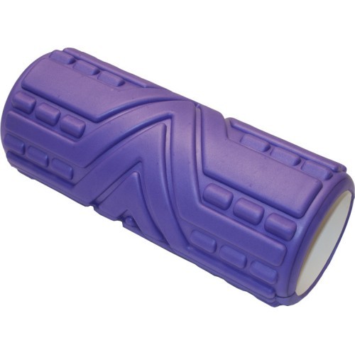 Массажный ролик YATE - 33x14 см, фиолетовый