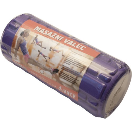 Massage Roller YATE - 33x14 cm, purple