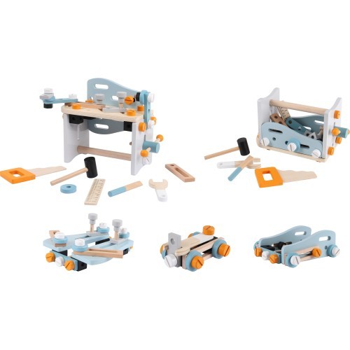 Medinės dirbtuvės EcoToys 2in1