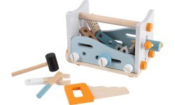 Wooden workshop EcoToys 2in1