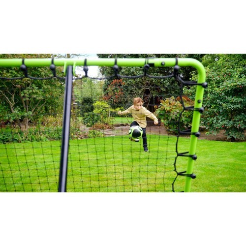 EXIT Tempo multisport rebounder 100x100cm - green/black Multi-station rebounder