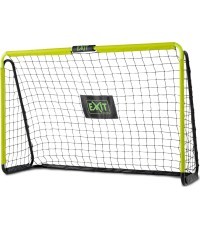 EXIT Tempo plieniniai futbolo vartai 180x120 cm, žali/juodi, vaikams