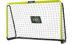 EXIT Tempo plieniniai futbolo vartai 180x120 cm, žali/juodi, vaikams