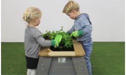 EXIT Aksent Kids sodinimo staliukas L - pilkas