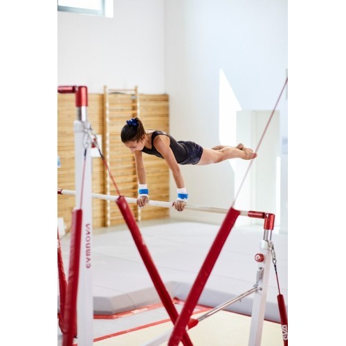 RIO COMPETITION ASYMMETRIC BARS - SHORT CABLE - NATURAL FIBRE HAND-RAIL