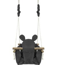 Kūdikio sūpynės su medine konstrukcija Ecotoys Mouse