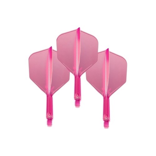 Оперения для дротиков Target K-Flex Neon No.6 Short, 3 шт. - Fluo Pink