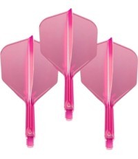 Dart Flights Target K-Flex Neon No.6 Medium – 3-Pack - Fluo Pink