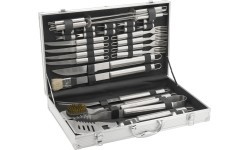 Barbecue Tools Set Cattara - 30pcs, Aluminium Case