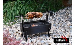 Kepsninė su elektriniu varikliu 230V Cattara Barbecue 60 cm