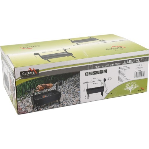 Гриль с электромотором 230В Cattara Barbecue 60 см