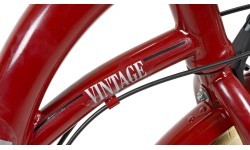 AZIMUT Vintage TX-7 28" 2025 Bicycle burgundy-cream shiny