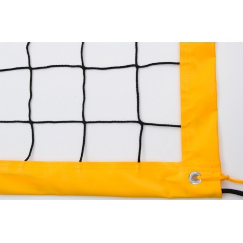 Tinklinio tinklas Coma-Sport S-248, spalvota juosta, su antenomis, juodas