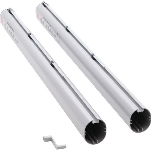 Tennis Posts Coma-Sport T-092 – Aluminium, Socketed