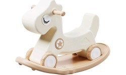 Rocking Horse/Balance Bike inSPORTline Etalino - Coffee