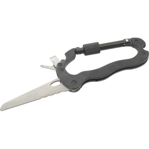 Multifunctional All-Metal Carabiner Cattara 5in1