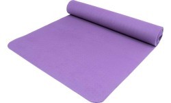 Yoga Mat Yate TPE, dark purple, 195x61x0.6cm