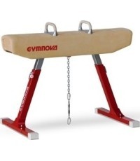 Гимнастический козёл GYMNOVA, кожаный, одобрено FIG