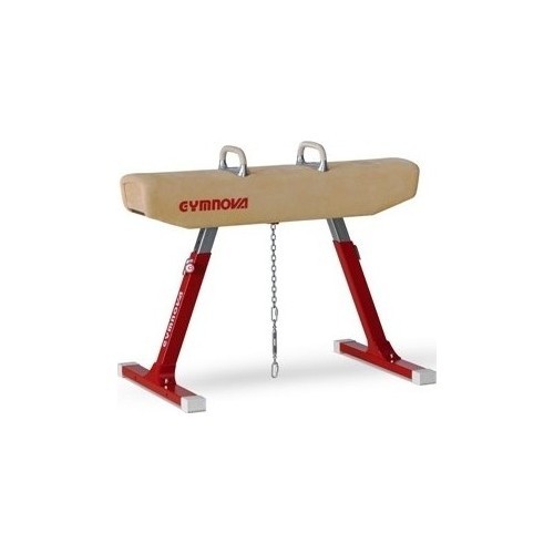 Гимнастический козёл GYMNOVA, кожаный, одобрено FIG
