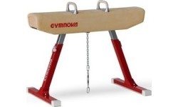 Гимнастический козёл GYMNOVA, кожаный, одобрено FIG