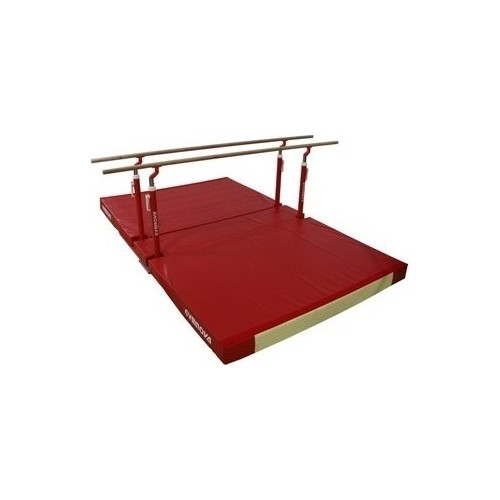 Parallel Bars GYMNOVA With Landing Mattress