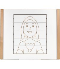 Girl. Manipulation panel