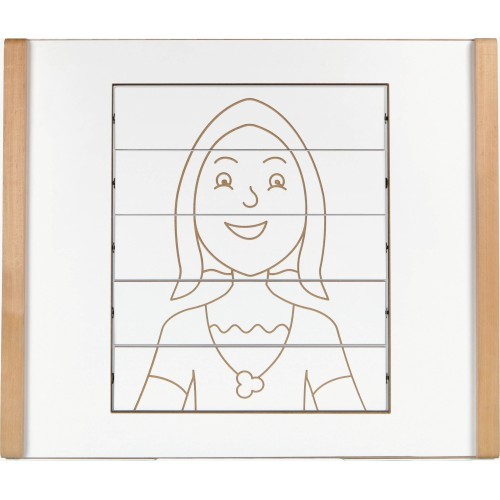 Girl. Manipulation panel
