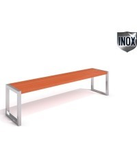 Nerūdijančio plieno suoliukas Inter-Play 06