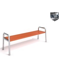 Nerūdijančio plieno suoliukas Inter-Play 03