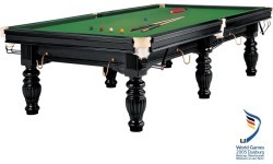 Снукерный стол Dynamic Prince II, чёрный, 10 футов
